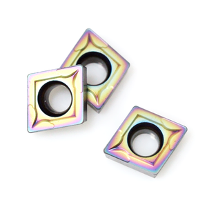 เครื่อง CCMT120408เครื่องมือสำหรับเครื่องกลึงโลหะมีสีสันแบบดั้งเดิมมีดแบบแข็งมาก - Product Image 1