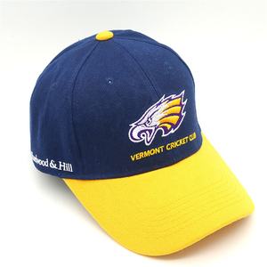 หมวกเบสบอลปีกโค้งปักลายโลโก้คุณภาพสูง5 6แผง - Product Image 2