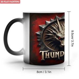 Thundercats <b>Ceramic</b> Mug 11oz Heat Sensitive Color Changing <b>Cup</b> - Product Image 1