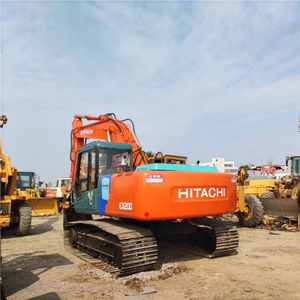 Équipement lourd Hitachi EX200 d'occasion de 20 tonnes avec moteur, boîte de vitesses, pompe, roulement et PLC, performances de stabilité et bras long - Product Image 6