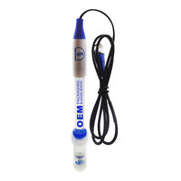 Probe Sensor Air Kolam Renang Bahan Kaca E-6503 Elektroda pH Dukungan Kustomisasi OEM