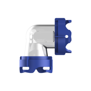 RV <span class=keywords><strong>Adaptateur</strong></span> de réservoir fourre-tout à 90 degrés, corps PC transparent, KIT D'ÉGOUT RV - Product Image 1