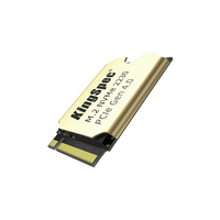 KingSpec M2 PCIe gen 4x4 512GB 1TB M.2 nvme 2230 ssd teknologi baru dengan pendingin Heatsink tembaga