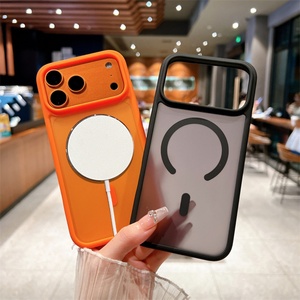 Funda Magnética de Lujo para iPhone 17 16 Pro Max, Carga Inalámbrica, Acabado Mate, Antigolpes, para Teléfono Móvil - Product Image 3