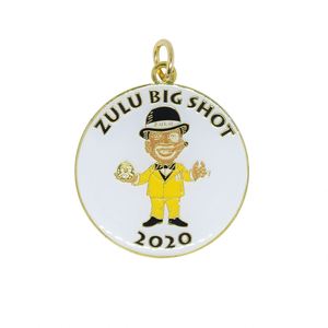 Llavero con Logotipo de Empresa Impreso con Recubrimiento Epóxico, Llavero Metálico 2D, Llavero Personalizado de Fábrica - Product Image 3