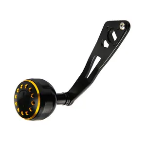 Câu cá Reel xử lý điện xử lý Baitcasting kim loại Knob Micro jigging grip với phụ kiện phụ tùng thay thế cho lowprofile Reel