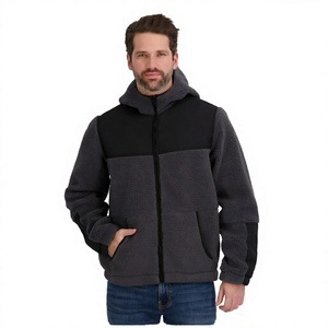 Chemise à manches lanternes pour homme en velours côtelé gris chiné de qualité supérieure, texture gaufrée, coupe classique, séchage rapide, anti-plis, pour l'automne - Product Image 2
