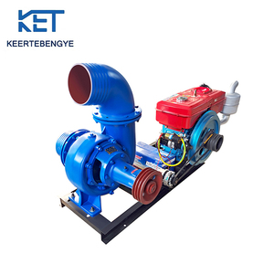 Diesel Engine Cross-flow Pump, High-flow Irrigation, Agricultural Water <b>Conservancy</b> Project, Drainage, and Water Pumping Pump. - Product Image 2