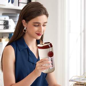 कॉफी थर्मोस बोतल कप फ्लैस्क नेतृत्व तापमान प्रदर्शन 316 स्टेनलेस स्टील स्मार्ट पानी की बोतल फिल्टर के साथ - Product Image 6