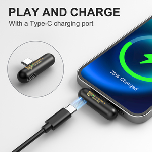 Onikuma tx612 tai nghe màu đen tai nghe Type-C USB dung lượng lớn pin Bluetooth v5.4 2.4G Tai nghe không dây - Product Image 5