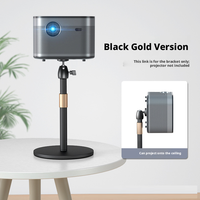 Support de projecteur télescopique en métal pour bureau, réglage d'angle flexible, capacité de charge de 5 kg