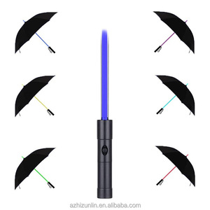 <span class=keywords><strong>Parapluie</strong></span> droit <span class=keywords><strong>lumineux</strong></span> LED avec poignée lampe torche, couleur changeante RVB, pour <span class=keywords><strong>mariage</strong></span>, fabriqué par Zhizunlin - Product Image 6