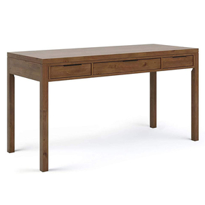 Scrivania da Ufficio DU'S Moderna in Legno Massello Fatta a Mano con Due Cassetti, Nata per l'Ufficio - Product Image 4