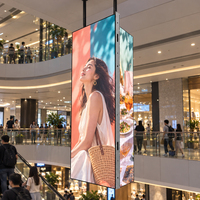 Affichage LED intérieur personnalisé pour la publicité, mur vidéo LED intérieur P1.25 P1.5625 P1.95 P2.5, écran LED intérieur à haute fréquence de rafraîchissement