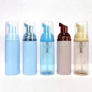 Custom Empty 30ml 50ml 60ml 100ml Facial Face Wash Soap Lash Shampoo Cleanser <b>Pump</b> Sprayer Plastic Foam <b>Bottle</b> with Custom Logo - Product Image 3