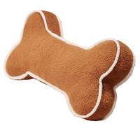 Chaise-canapé gonflable en peluche en forme d'os, écologique et créative, pour étudiants, dortoir, coussin de lit, coussin de voiture pour chien, pour le camping