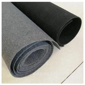Feutre d'isolation thermique ignifuge intérieur de voiture noir Tissu non tissé Soluble dans l'eau Échantillons gris noir foncé - Product Image 4