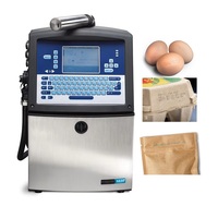 Machine de codage jet d'encre CIJ de qualité alimentaire VJ1620FG pour emballages alimentaires, sacs, œufs, imprimante jet d'encre pour logo et date, machine de marquage pour coquilles d'œufs et bonbons