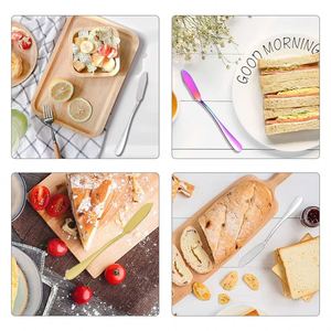 Manufacturers Color <b>Bread</b> Butter <b>Knife</b> Jam 1010 Stainless Steel Butter <b>Knife</b> Cheese Spatula Baking Tools Decorating <b>Knife</b> - Product Image 6