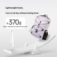 Sac à dos unisexe imperméable pour activités nautiques avec doublure TPU, séparation sec-humide, double bretelles, idéal pour la plage, la plongée et la natation