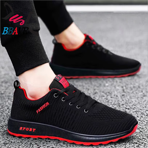 Zapatos Deportivos Casuales de Moda para Hombre, Ligeros, Transpirables, con Cordones y Suela Roja, para Primavera/Otoño, Shenzhen - Product Image 3