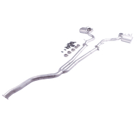 Convient pour Lexus RC 200t RC 300 ASC10 2.0T Turbo 2019, échappement arrière central, double silencieux, double valve, sortie quadruple T304
