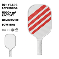 Raquette de pickleball en fibre de carbone brute T700, conforme aux normes des tournois professionnels, surface texturée, logo personnalisé