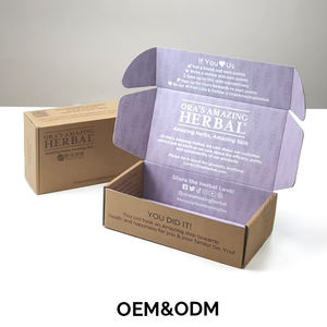 Cajas de Envío Corrugadas Moradas Personalizadas al por Mayor con <span class=keywords><strong>Etiqueta</strong></span> Privada - Product Image 2