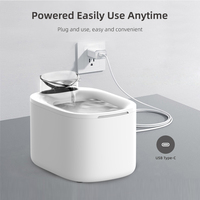 Fontaine à eau pour chat OEM 4L WiFi Tuya App, plateau en acier inoxydable, fontaine à eau automatique à écoulement continu, ultra silencieuse, distributeur d'eau potable pour animaux de compagnie