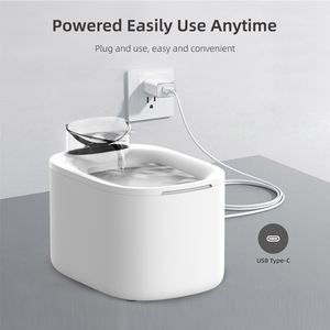 Fontaine à eau <span class=keywords><strong>pour</strong></span> <span class=keywords><strong>chat</strong></span> OEM 4L WiFi Tuya App, <span class=keywords><strong>plateau</strong></span> en acier inoxydable, fontaine à eau automatique à écoulement continu, ultra silencieuse, distributeur d'eau potable <span class=keywords><strong>pour</strong></span> animaux de compagnie - Product Image 3