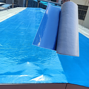 Membrane imperméable autocollante, résistante aux UV, anti-âge, feuille bleue pour la <span class=keywords><strong>réparation</strong></span> des fuites <span class=keywords><strong>de</strong></span> toitures en acier coloré - Product Image 4