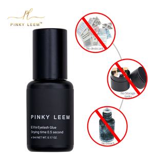 Colle pour extensions de cils Pinky leem Elite, fournisseur de colle, emballage anti-blanchiment, adhésif professionnel transparent, colle personnalisée pour extensions de cils - Product Image 2