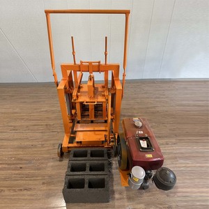Egg Laying <b>Brick</b> <b>Making</b> <b>Machine</b> with diesel 8hp Small Block Press <b>Machine</b> Factory DDP Shipping - Product Image 3