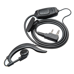 Auriculares Walkie Talkie con gancho para la oreja, cancelación de ruido, tipo K, para Baofeng 888S UV K5 K6 8800 8600, plástico resistente al agua - Product Image 1