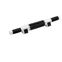 Rodillo de Masaje Eléctrico Desmontable de Mano con 6 Varillas, 39 Bolas, Pantalla LCD, 3 Velocidades, Tipo-C para Masaje de Tejido Profundo de Cuerpo Completo