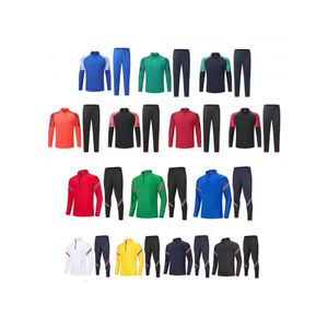 2025 26 Nuova Tuta Sportiva pakaian olahraga nilon napoly dengan topi untuk pakaian latihan sepak bola Naples Kit jaket ritsleting penuh untuk pria - Product Image 5