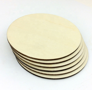 Disque <span class=keywords><strong>rond</strong></span> <span class=keywords><strong>en</strong></span> <span class=keywords><strong>bois</strong></span> inachevé, cercles découpés, pour bricolage - Product Image 6
