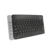 Teclado inalámbrico Bluetooth delgado y recargable con logotipo personalizado, 78 teclas, ABS, para iMac A1314