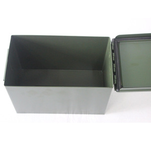 Boîte à munitions en métal robuste M2A1, mallette à munitions <span class=keywords><strong>vide</strong></span>, boîte à <span class=keywords><strong>outils</strong></span> pour balle - Product Image 5