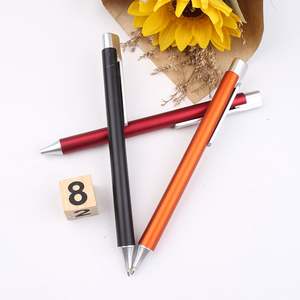 Stylo bille publicitaire personnalisé avec logo, en plastique, pointe de 1,0 mm, idéal pour la papeterie - Product Image 1