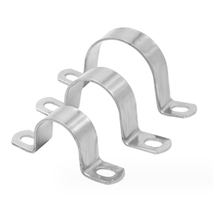 Tùy chỉnh thép không gỉ U loại Ống kẹp kẹp kim loại mạ kẽm Ống kẹp yên Ống kẹp - Product Image 3