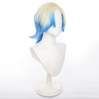 Wig Cosplay Michael Kaiser dari Blue Lock untuk Pria