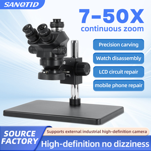 <span class=keywords><strong>Microscope</strong></span> <span class=keywords><strong>classique</strong></span> SANQTID série TD-750P, fonctionnement pratique, <span class=keywords><strong>microscope</strong></span> biologique pour la réparation de téléphones portables - Product Image 1