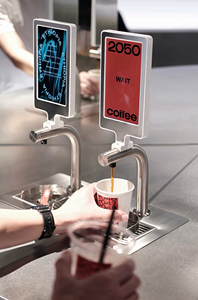 High Quality <b>Fully</b> <b>Automatic</b> Stainless Steel <b>Coffee</b> Vending <b>Machine</b> With 64 Oz Capacity and Easy Cleaning Stainless Steel 304 Du - Product Image 6