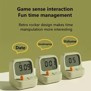 <span class=keywords><strong>2025</strong></span> Các Nhà Sản Xuất Hot Bán Trò Chơi Cậu Bé Kỹ Thuật Số Đồng Hồ Báo Thức Dễ Thương Mới Đồng Hồ Báo Thức Sinh Viên Tìm Hiểu Hẹn Giờ - Product Image 2