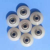Rodillo de Nylon Blanco para Carro de Plotter de Corte Ultra Duradero, Engranaje de 15x3x7mm