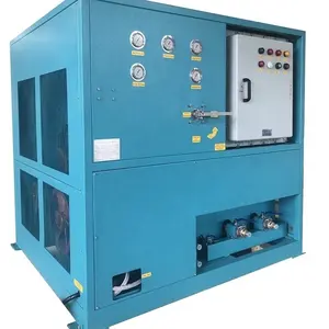 explosion proof refrigerant freon recovery ac gas charging machine R32 R600a oil less recovery recharge machine