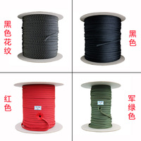 Manchon tressé en aramide double couche, tube d'isolation thermique résistant au feu, résistance aux hautes températures, ignifuge, retardateur de flamme