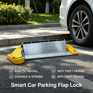 Bloqueador de Estacionamiento Inteligente de Alta Eficiencia, Bloqueo Automático para Espacios de Trabajo, Barrera Resistente para Grandes Áreas de Estacionamiento al Aire Libre - Product Image 1