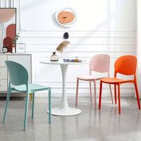 Chaise d'événement empilable moderne en plastique, pour extérieur, salle à manger, banquet, monobloc, hôtel, fête, et pour enfants